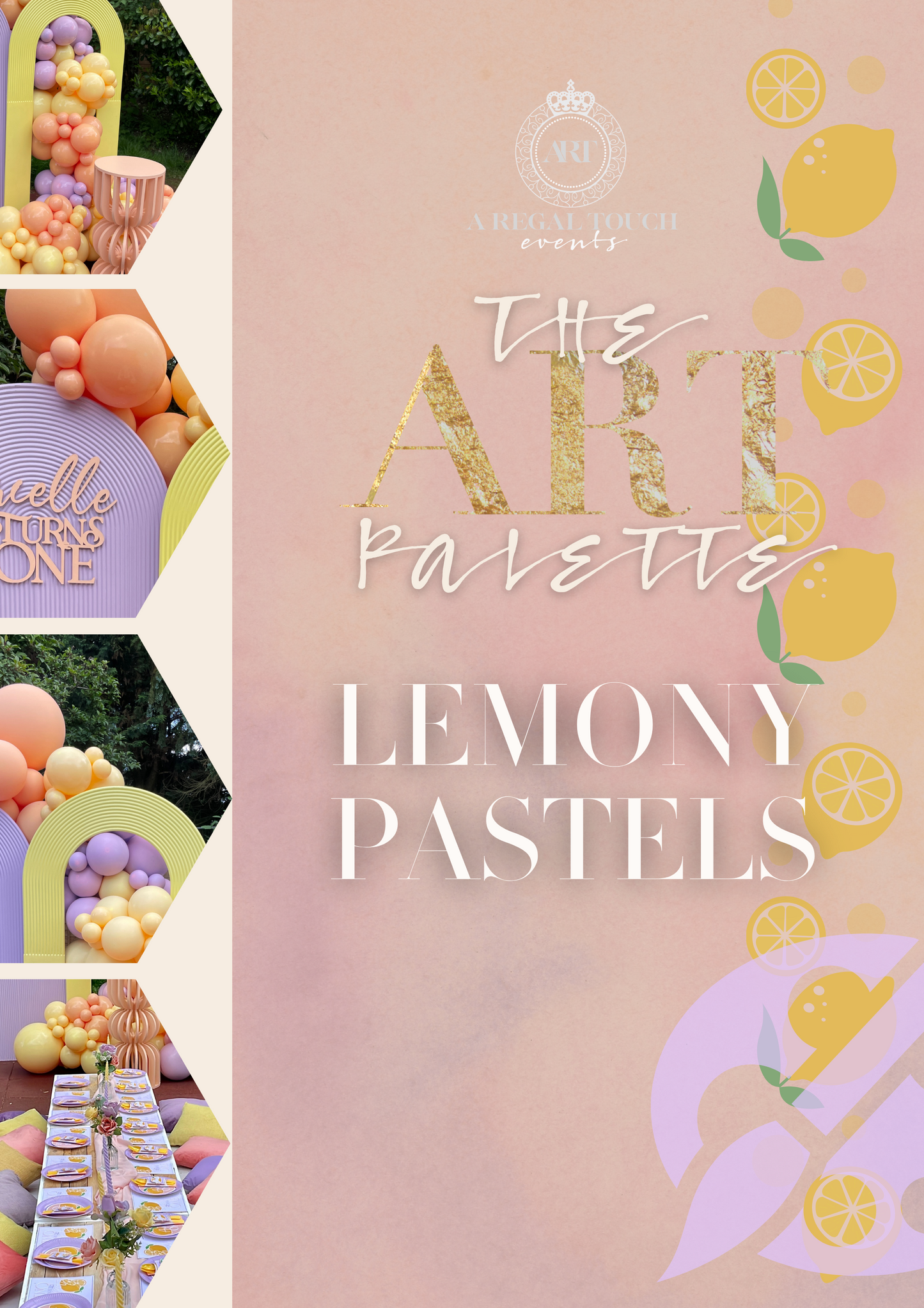 The ART Palette | Lemony Pastels